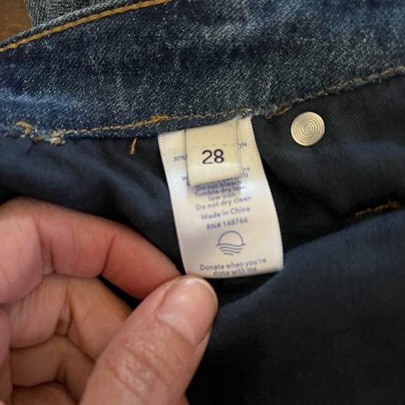 Oliver Logan Aberdeen Ankle Crop High Rise Jean - Picture 5 of 11